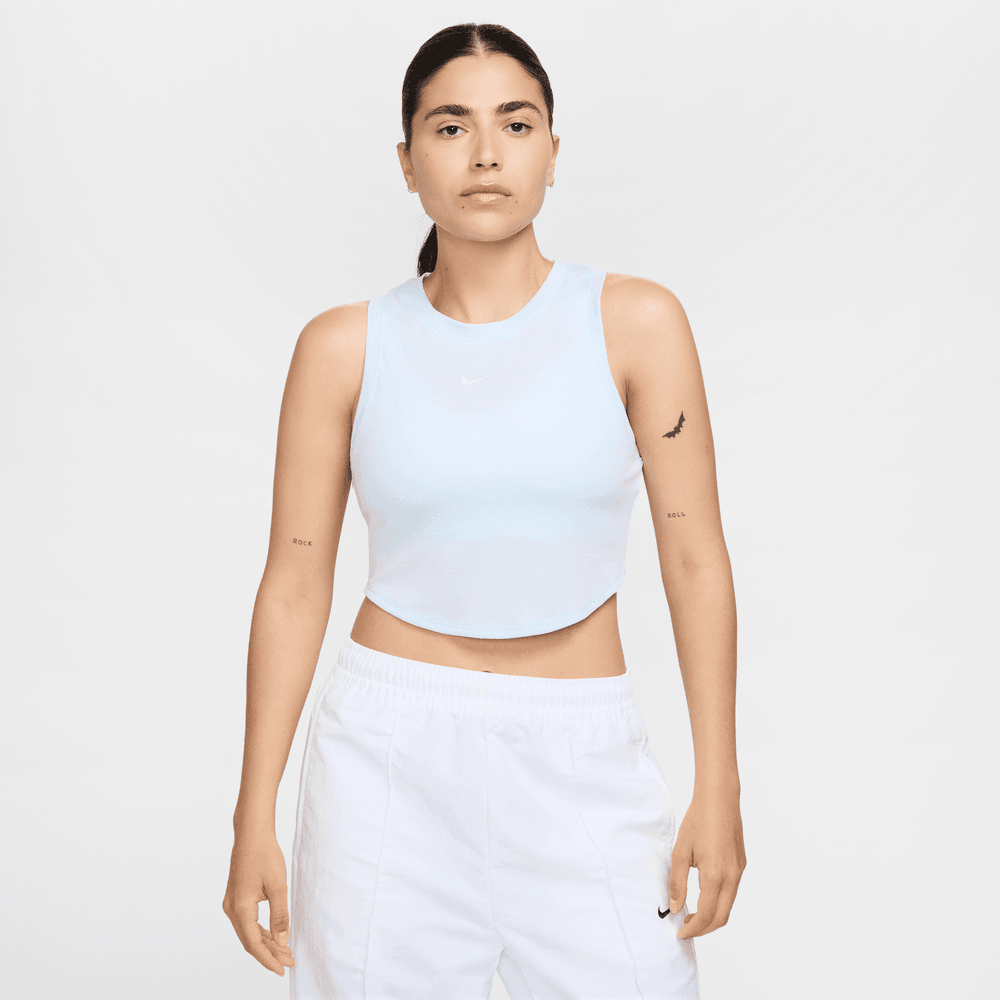 Wmns Nike Sportswear Chill Knit Cropped Tank Top