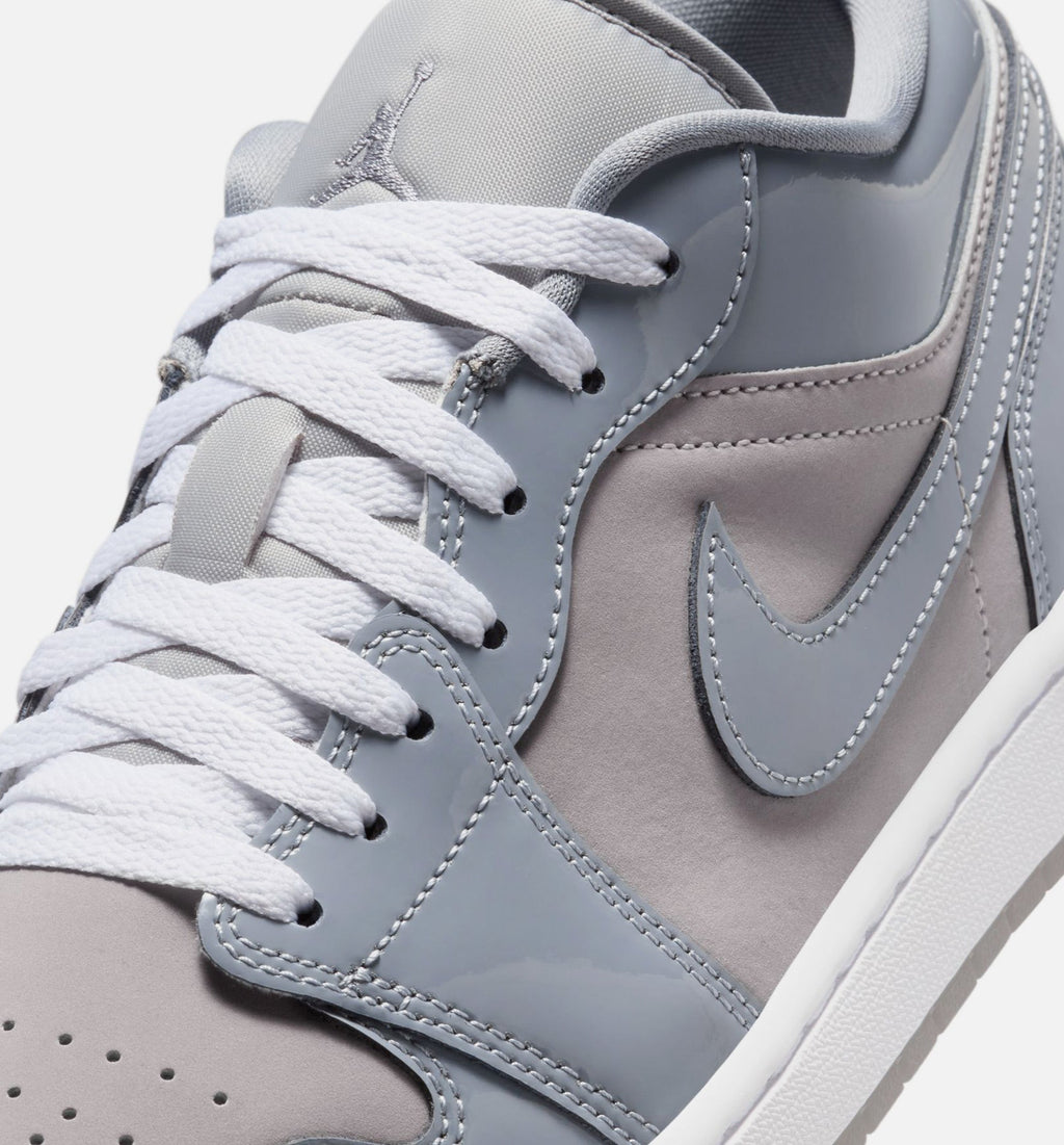 Air Jordan 1 Low Mens Lifestyle Shoe - Medium Grey/White/Cool Grey