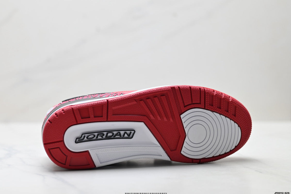 Jordan Legacy 312 Low White University Red Black Sneakers