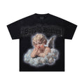SUPPLY TEE Heaven Angel Flame Graphic T-Shirt