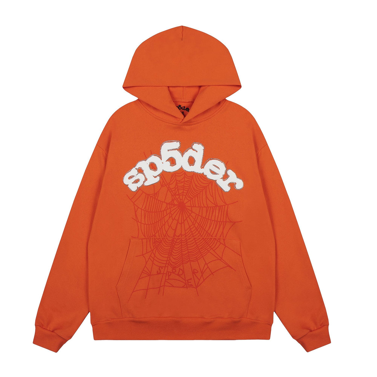 Sp5der Spiderweb Graphic Pullover Hoodie