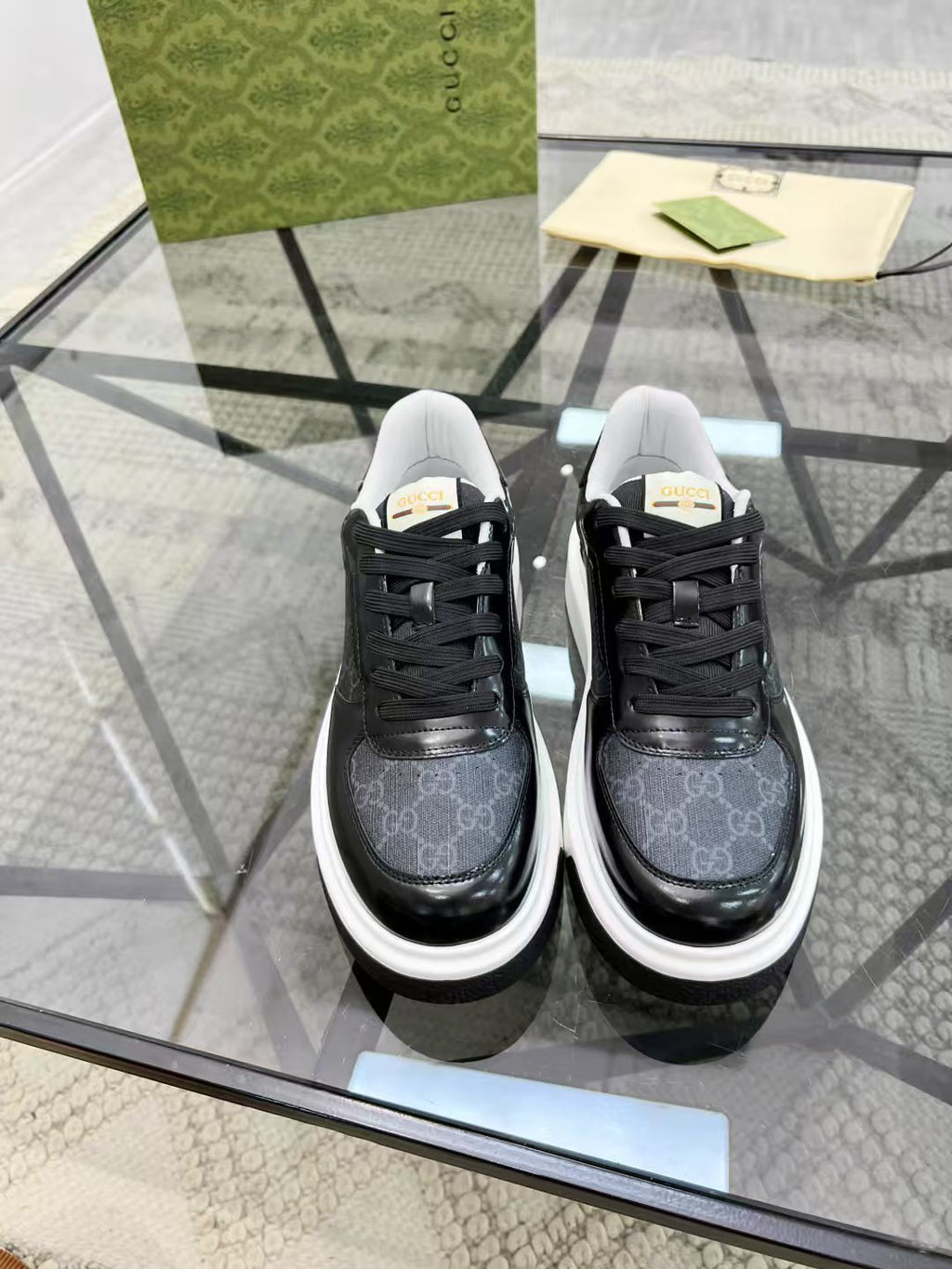 Gucci Platform Low-Top Sneakers