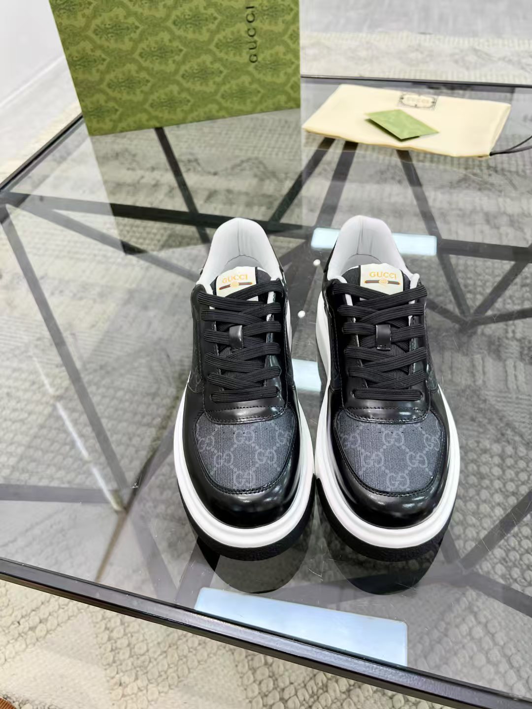 Gucci Platform Low-Top Sneakers