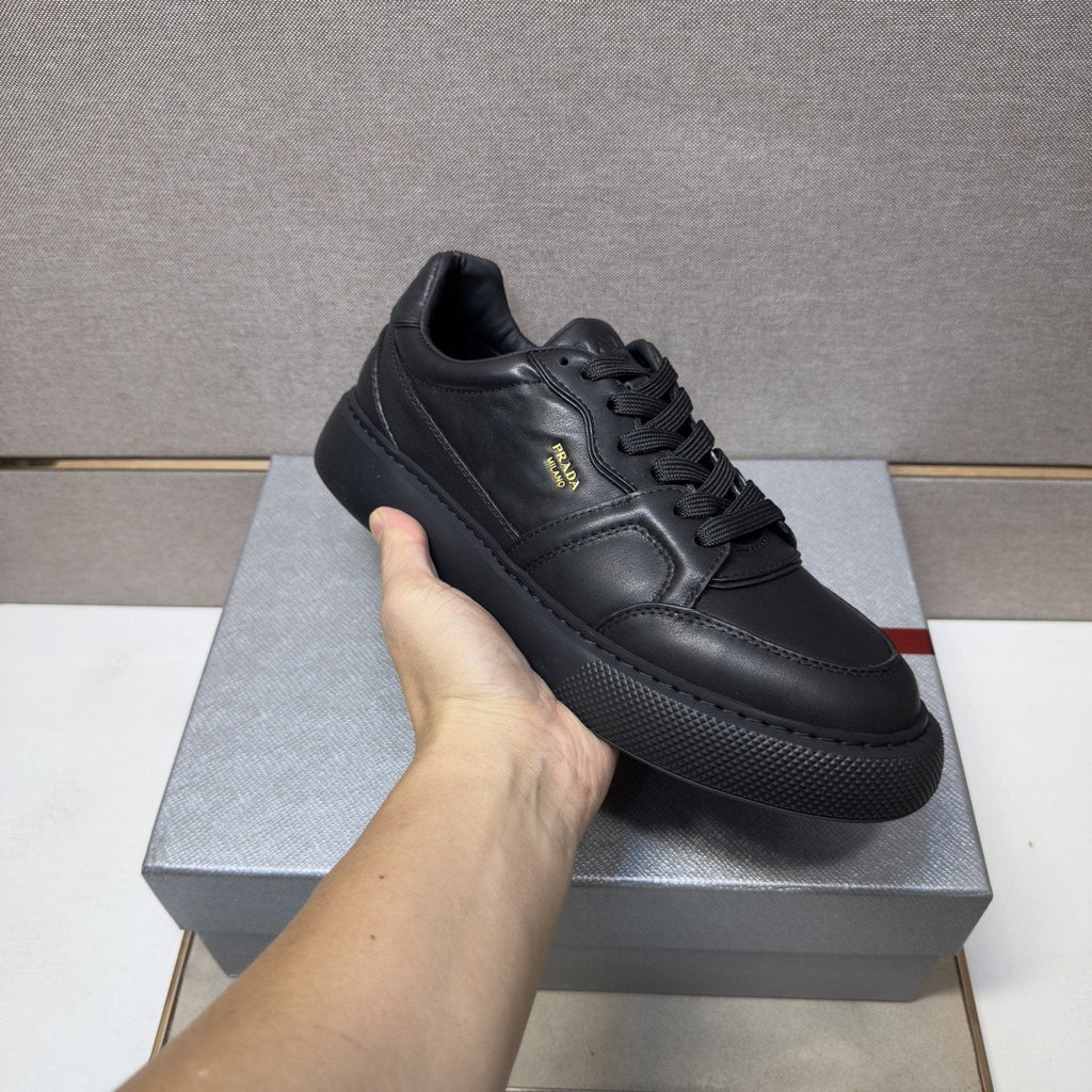 Prada Men's Paneled Low-Top Sneakers