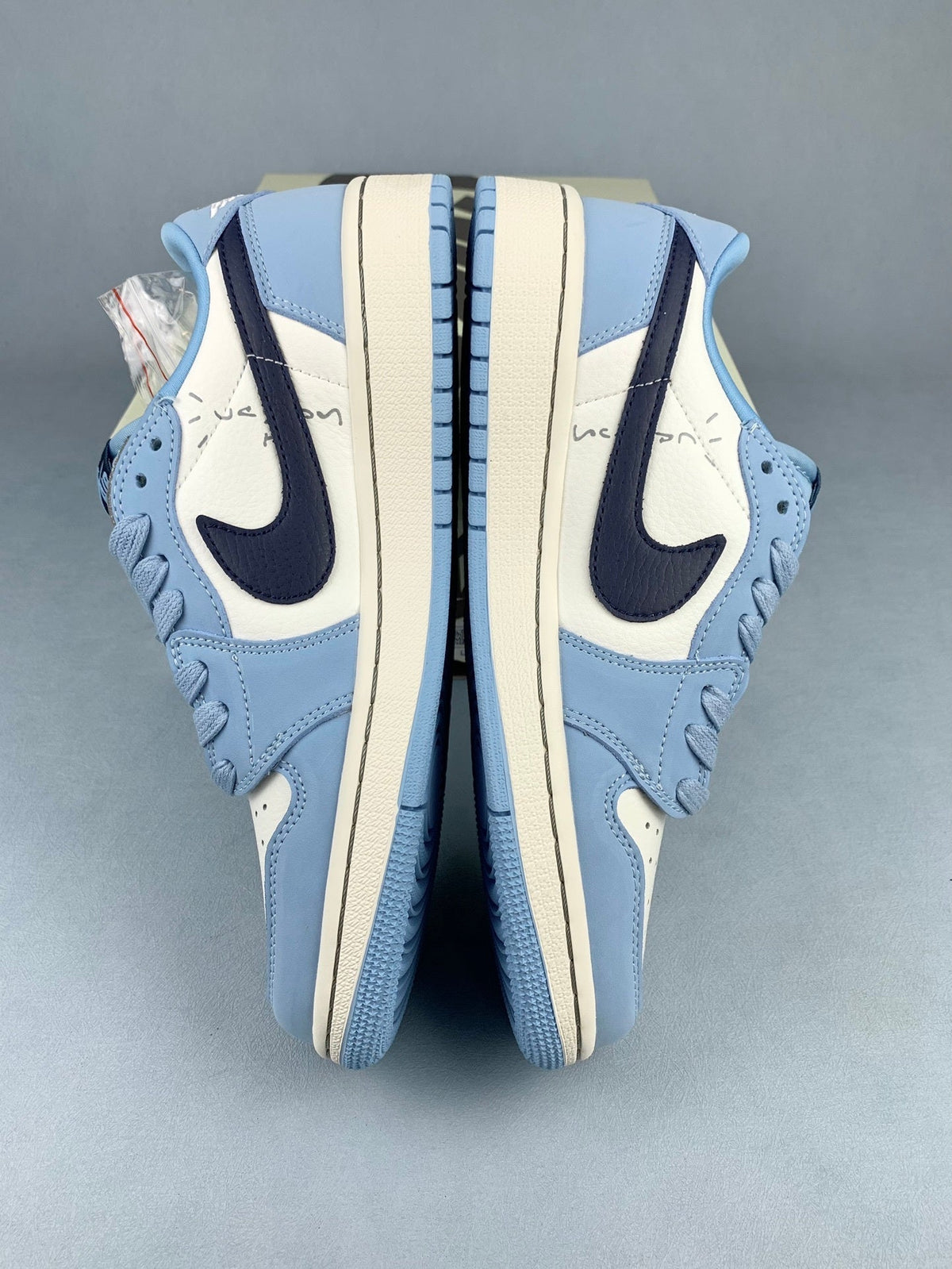 Air Jordan 1 Low OG SP White/Blue Unisex Sneakers DM7688-400